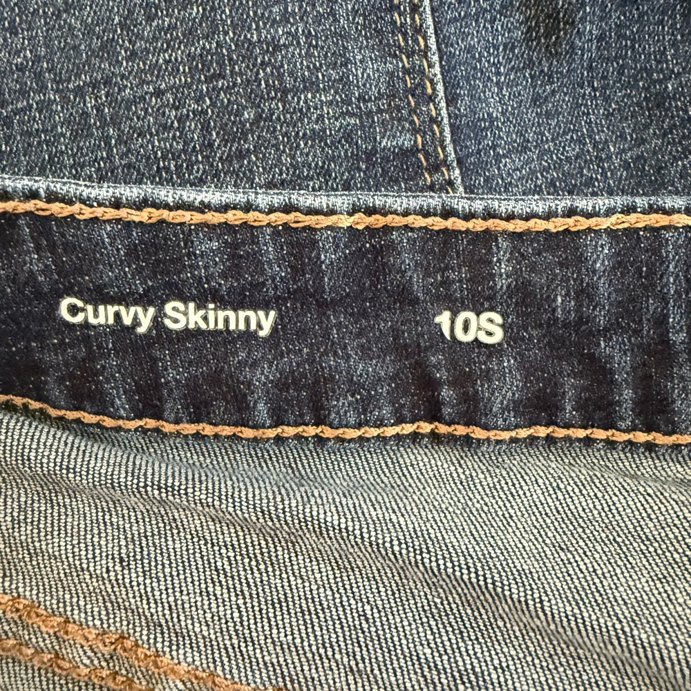 Sonoma Women's Curvy Skinny Jeans color Blue Size 10S - Picture 6 of 11